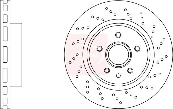 Apec Brake Disc DSK3219 - image 2