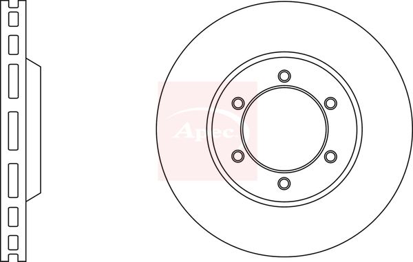 Apec Brake Disc DSK2691 - image 2