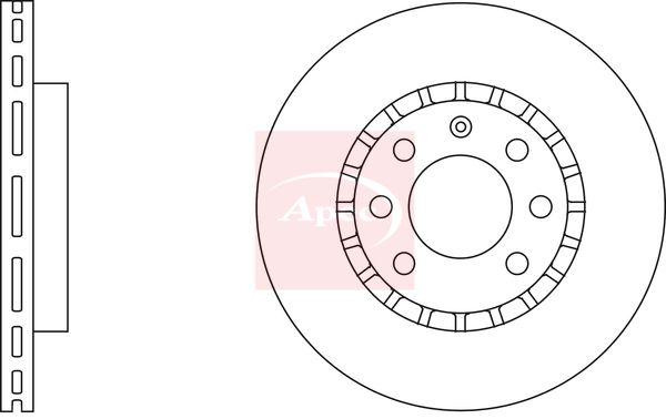 Apec Brake Disc DSK532 - image 2