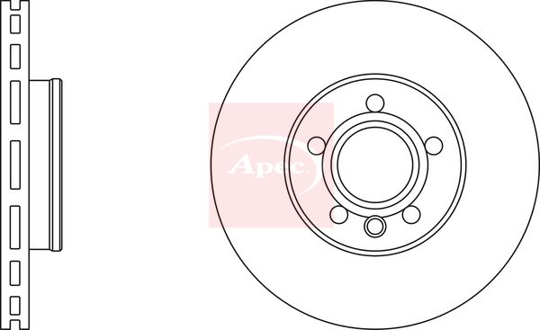 Apec Brake Disc DSK2166 - image 2