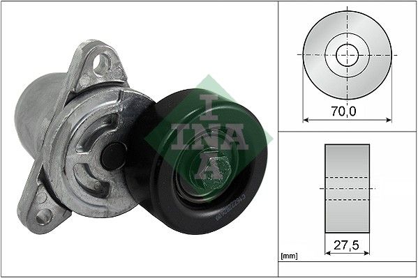 INA Drive Belt Tensioner Pulley 534030610 - image 2