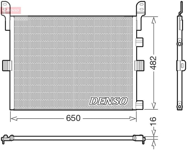 Denso Ac Condenser DCN23090 - image 2