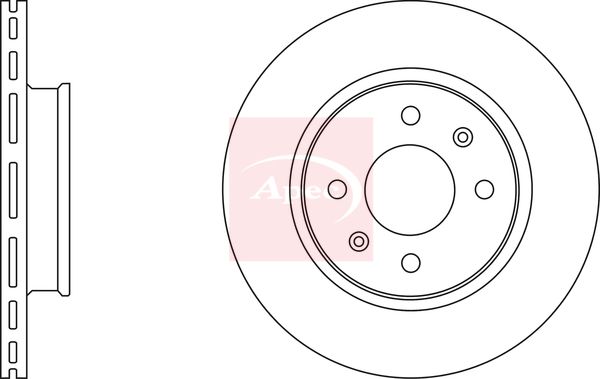Apec Brake Disc DSK2846 - image 2
