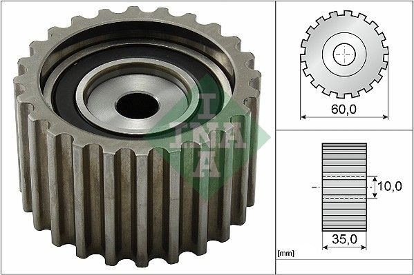 INA Timing Belt Deflection Guide Pulley 532008520 - image 2