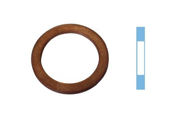 Corteco Sump Plug Washer 005666H - image 2