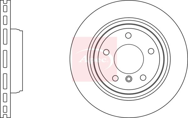 Apec Brake Disc DSK3101 - image 2