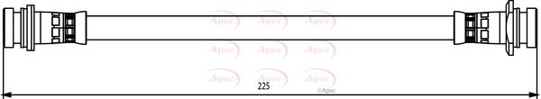 Apec Brake Hose HOS3821 - image 2