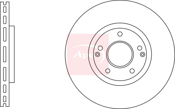 Apec Brake Disc DSK3292 - image 2
