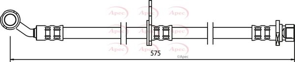Apec Brake Hose HOS3503 - image 2