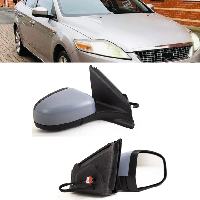 Fits Ford Mondeo 07-10 Door Mirror Elec Heated Puddle Light Power Fold Primed Right - image 2