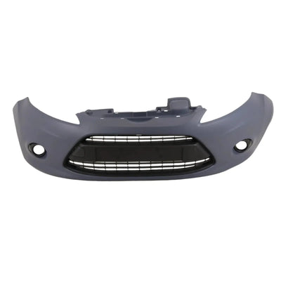 Fits Ford Fiesta 2008-2012 Front Bumper Kit Complete Primed With Black Frame - tradevehicleparts.co.uk