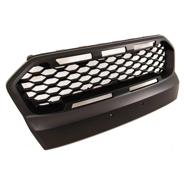 For Ford Ranger T6 2015-2019 Front Main Grille Upgade With LED Lights Black - image 3
