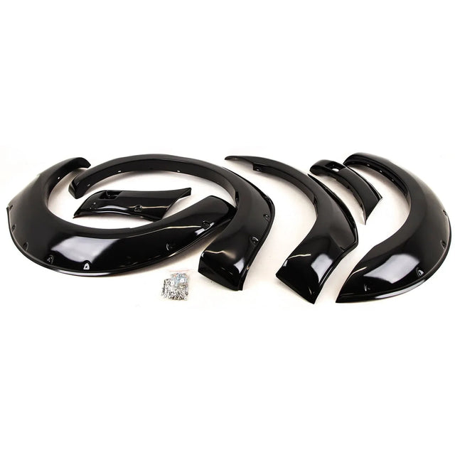 For Ford Ranger 2019-2022 Wheel Arches Extension Fender Flares Set Gloss Black - image 2