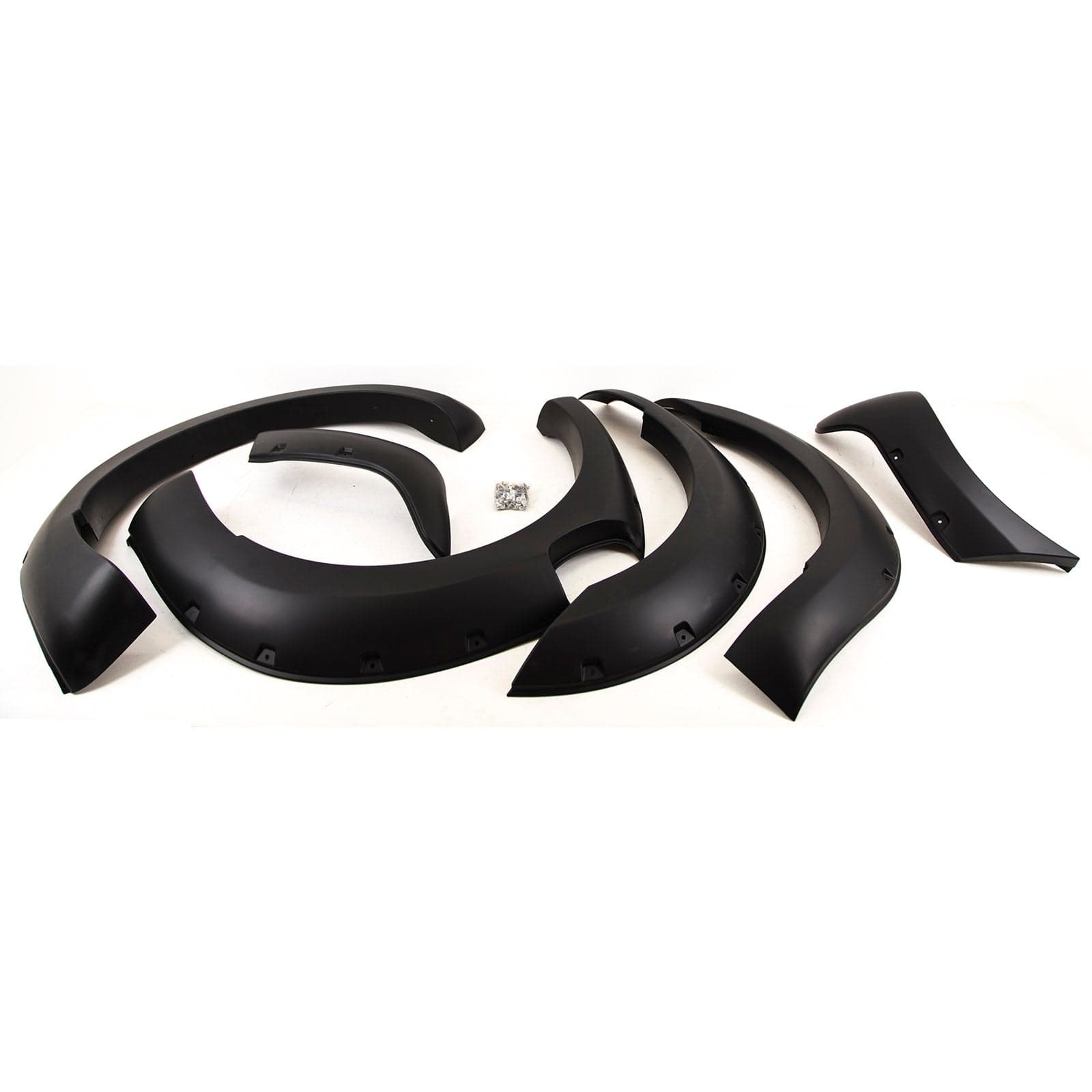 FD5558 For Ford Ranger T6 09/2015-2019 Wheel Arches Extension Fender Flares Rivet Style Mat Black
