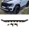 For Ford Ranger T9 2022- Front Bumper City Bar Spoiler Nudge Bull Double Bar Black thumbnail