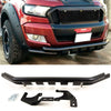 For Ford Ranger 09/2015-2022 Front Bumper City Bar Spoiler Nudge Bull Double Bar Black thumbnail