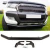 For Ford Ranger 09/2015-2022 Front Bumper City Bar Spoiler Nudge Bull Single Bar Black thumbnail