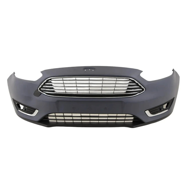 Fits Ford Focus 2015-2018 Front Bumper Complete Kit With Grilles No PDC or Washer Holes Primed - image 5