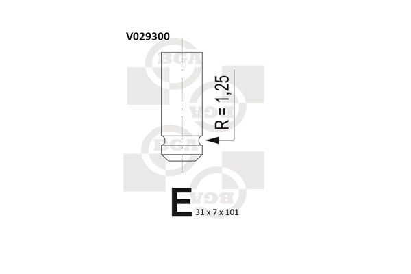 BGA Exhaust Valve V029300 - image 2