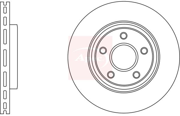 Apec Brake Disc DSK2960 - image 2