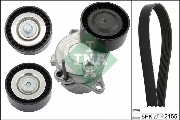 INA Drive Belt Kit 529032110 - image 2