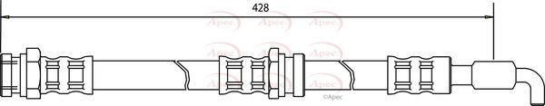 Apec Brake Hose HOS3036 - image 2