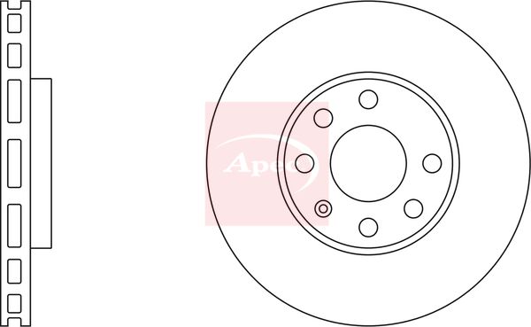 Apec Brake Disc DSK809 - image 2
