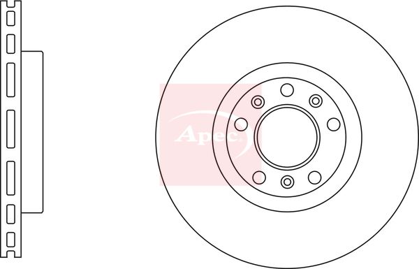 Apec Brake Disc DSK3138 - image 3