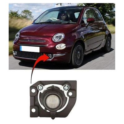 Fits Fiat 500 2015- Fog Light Lamp Without Motor Passenger Side
