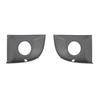Fits Fiat 500/500C 2007-2015 Front Bumper Fog Grille Pair Left & Right With Hole thumbnail