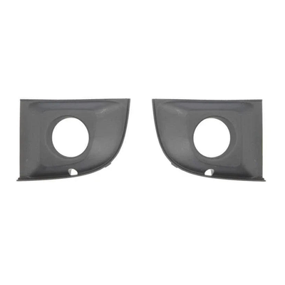 Fits Fiat 500/500C 2007-2015 Front Bumper Fog Grille Pair Left & Right With Hole