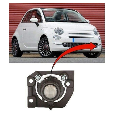 Fits Fiat 500 C 2015- Fog Light Lamp W/O Motor Passenger Side
