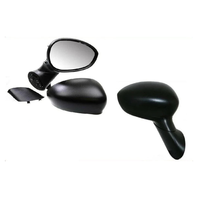 Fits Fiat 500 Hatchback 2008-2015 Door Wing Mirror Heated Electric Black Driver Side