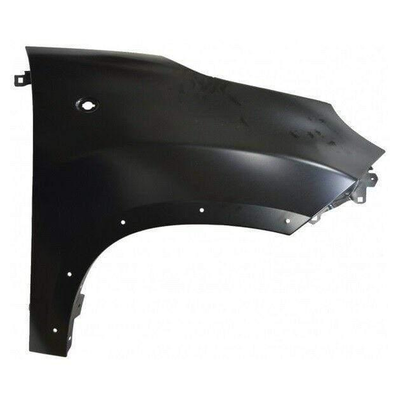 Fits Fiat 500L 2013- Front Wing Primed With Indicator And Wheel Arch Moulding Hole Driver Side