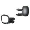 Fits Fiat Doblo 2001-2010 Door Wing Mirror Manual Black Passenger Side  thumbnail