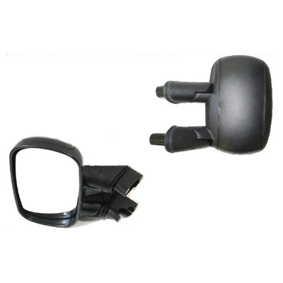 Fits Fiat Doblo 2001-2010 Door Wing Mirror Manual Black Passenger Side 