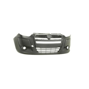 Fits Fiat Doblo 2010-2015 Front Bumper Textured With Fog Holes No Pdc Or Washer Holes