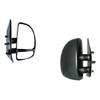Fits Fiat Ducato 1999-2005 Door Wing Mirror Manual Black Driver Side thumbnail