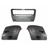 Fits Fiat Ducato 2006-2014 Front Bumper Complete All 3 Parts Left Right Centre Black thumbnail