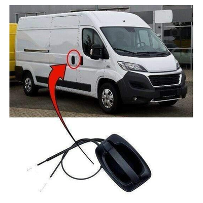 Fits Fiat Ducato 2006-2014 Side Sliding Door Handle Outside W/O Key Hole Cover