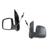 Fits Fiat Fiorino 2008- Door Wing Mirror Manual Black Passenger Side thumbnail