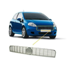 Fits Fiat Grande Punto 2005-2011 Front Top Radiator Grille Gray Between Headlights thumbnail