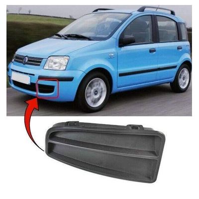 Fits Fiat Panda 2003-2012 Front Bumper Fog Grille Passenger Side No Hole