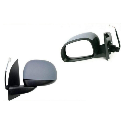 Fits Fiat Panda 2009-2011 Door Wing Mirror Electric Primed-Gray Passenger Side