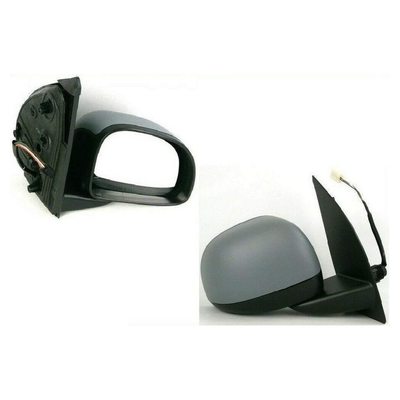Fits Fiat Panda 2012- Door Wing Mirror Electric Heated Primed-Gray Driver Side