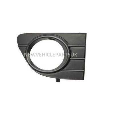 Fits Fiat Punto Evo 2010- Driver Side Front Bumper Fog Grille With Fog Hole