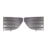 Fits Fiat Punto Evo 2010- Front Bumper Fog Grille No Lamp Hole Pair Left & Right thumbnail
