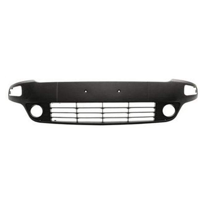 Fits Fiat Punto Evo 2010- Front Bumper Grille With Fog Light Lamp Spot Holes 