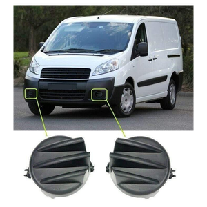 Fits Fiat Scudo 2007-2016 Front Bumper Fog Lamp Cover Pair Left And Right Side