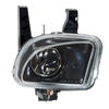 Fits Abarth Fiat Grande Punto Punto 2006-2017 Front Fog Light Black Bezel Left thumbnail